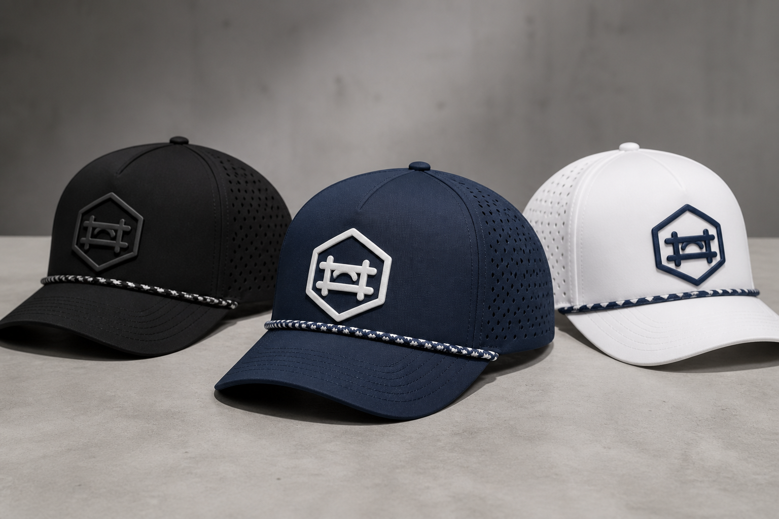 The Gathered Fold performance rope cap design preview